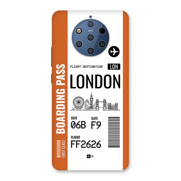 London Boarding Pass Back Case for Nokia 9 PureView