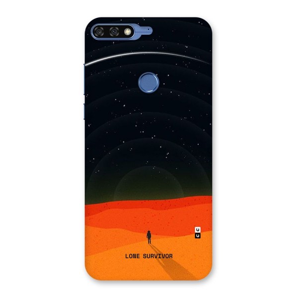 Lone Survivor Back Case for Honor 7C