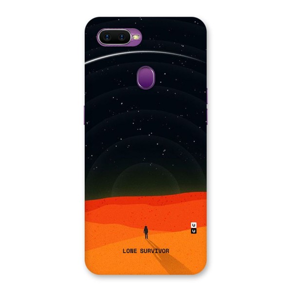 Lone Survivor Back Case for Oppo F9