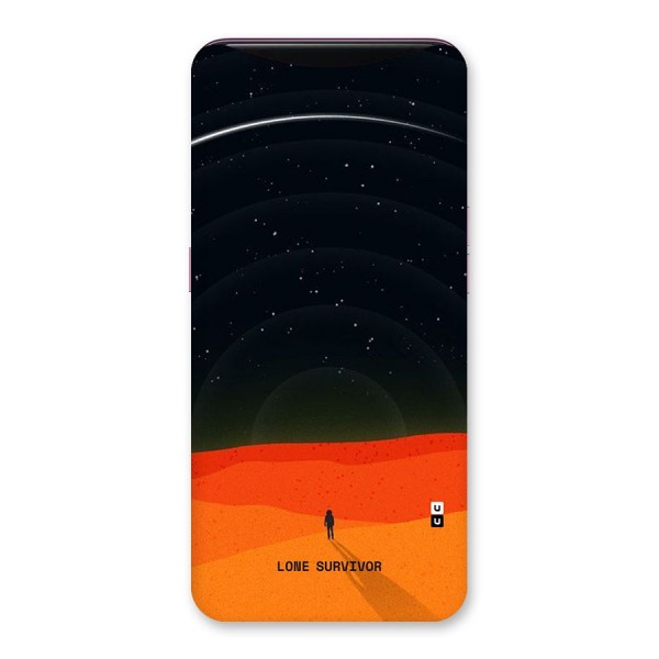 Lone Survivor Back Case for Oppo Find X