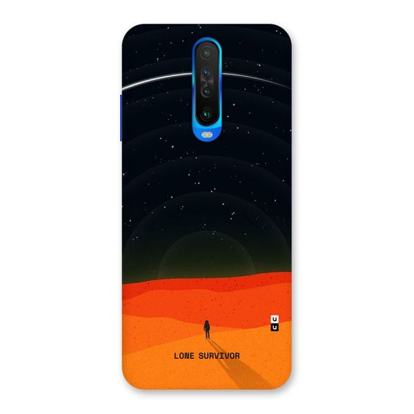 Lone Survivor Back Case for Poco X2