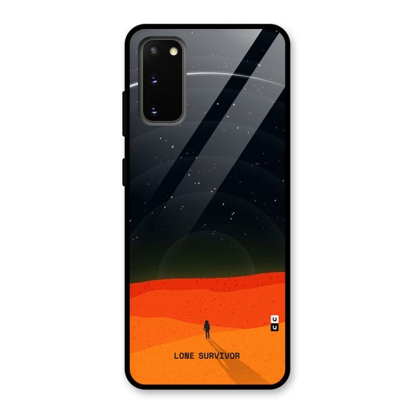 Lone Survivor Glass Back Case for Galaxy S20