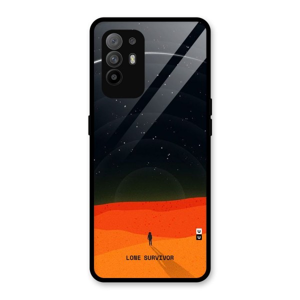 Lone Survivor Glass Back Case for Oppo F19 Pro Plus 5G