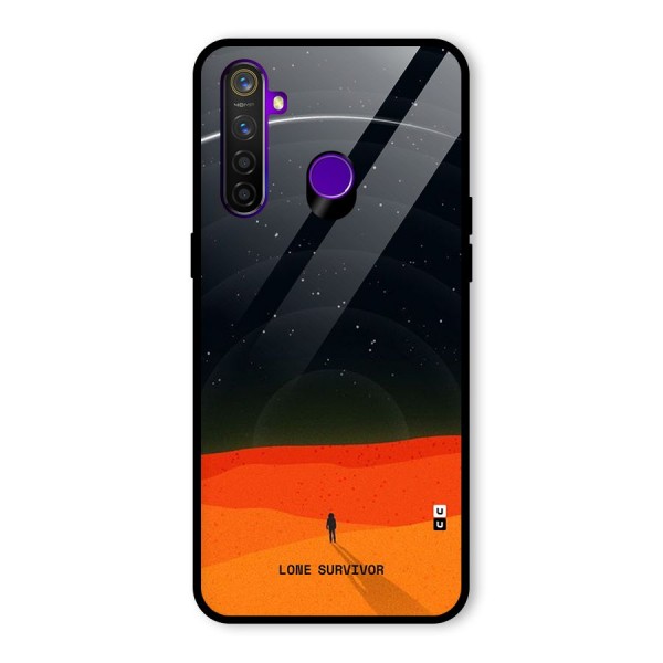 Lone Survivor Glass Back Case for Realme 5 Pro