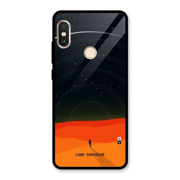 Lone Survivor Glass Back Case for Redmi Note 5 Pro