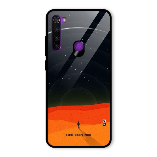 Lone Survivor Glass Back Case for Redmi Note 8