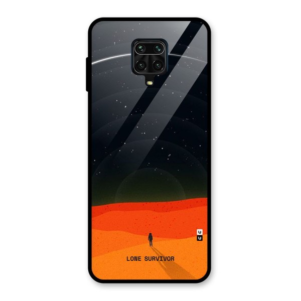 Lone Survivor Glass Back Case for Redmi Note 9 Pro Max