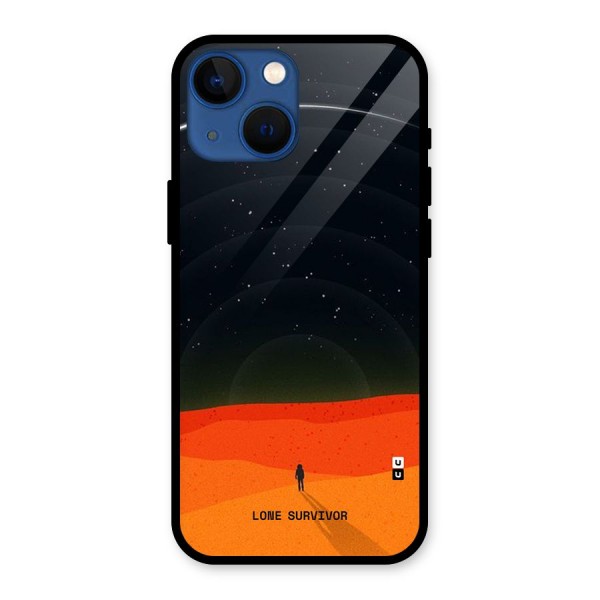 Lone Survivor Glass Back Case for iPhone 13 Mini