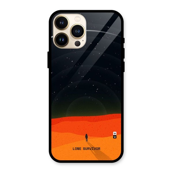 Lone Survivor Glass Back Case for iPhone 13 Pro Max