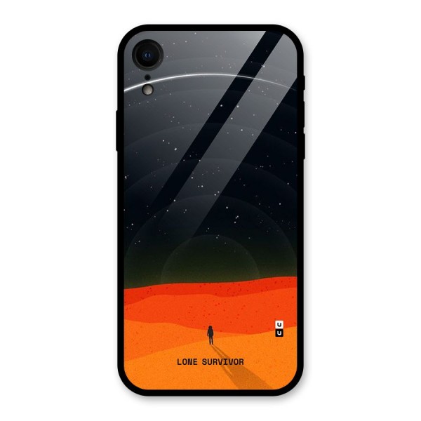 Lone Survivor Glass Back Case for iPhone XR