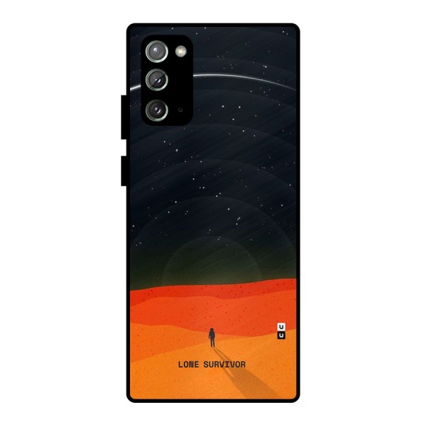 Lone Survivor Metal Back Case for Galaxy Note 20