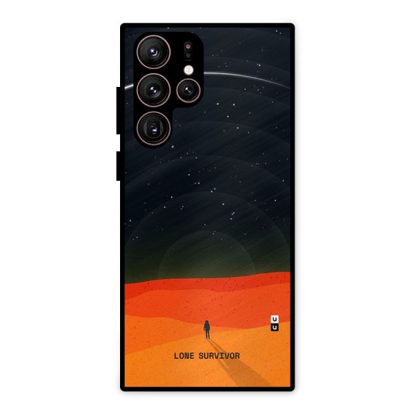 Lone Survivor Metal Back Case for Galaxy S22 Ultra 5G