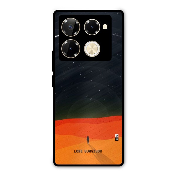 Lone Survivor Metal Back Case for Infinix Note 40 Pro Plus