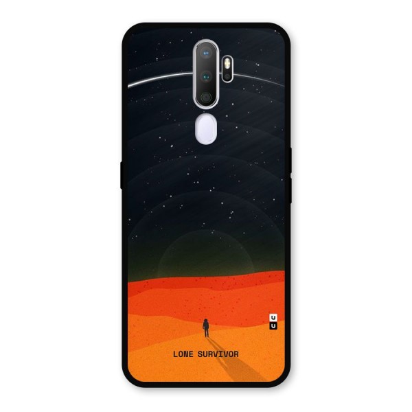 Lone Survivor Metal Back Case for Oppo A9 (2020)