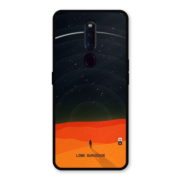 Lone Survivor Metal Back Case for Oppo F11 Pro