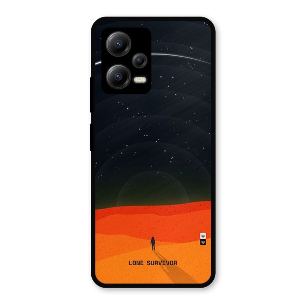Lone Survivor Metal Back Case for Poco X5