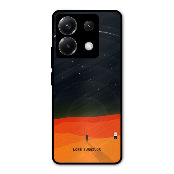 Lone Survivor Metal Back Case for Poco X6