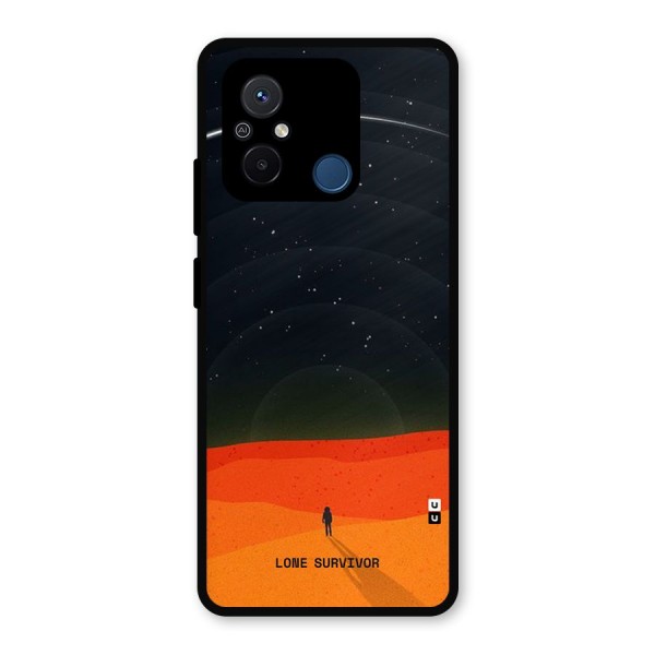 Lone Survivor Metal Back Case for Redmi 12C