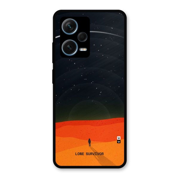 Lone Survivor Metal Back Case for Redmi Note 12 Pro Plus 5G