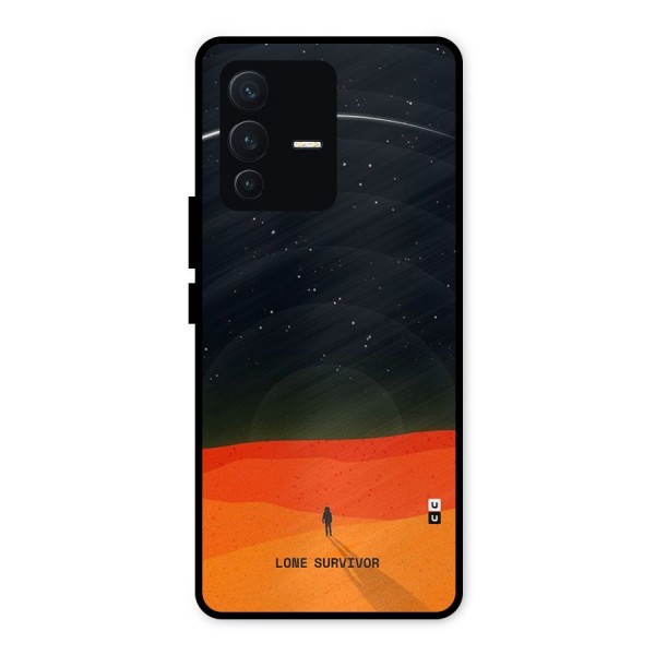 Lone Survivor Metal Back Case for Vivo V23 5G