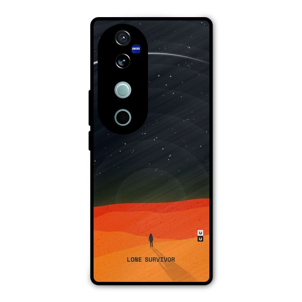 Lone Survivor Metal Back Case for Vivo V40 Pro