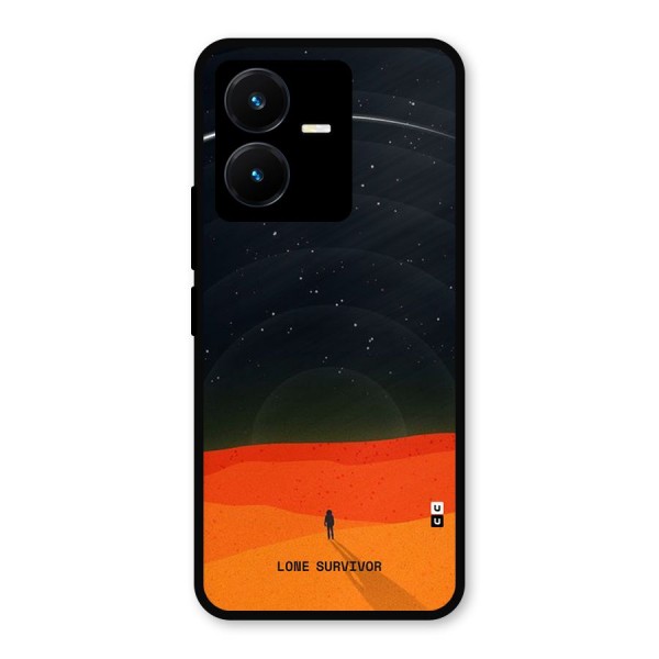 Lone Survivor Metal Back Case for Vivo Y22