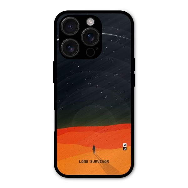 Lone Survivor Metal Back Case for iPhone 16 Pro