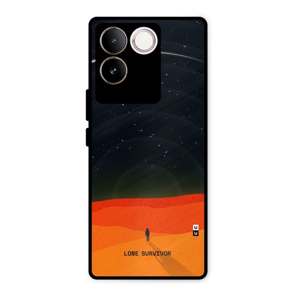 Lone Survivor Metal Back Case for iQOO Z7 Pro