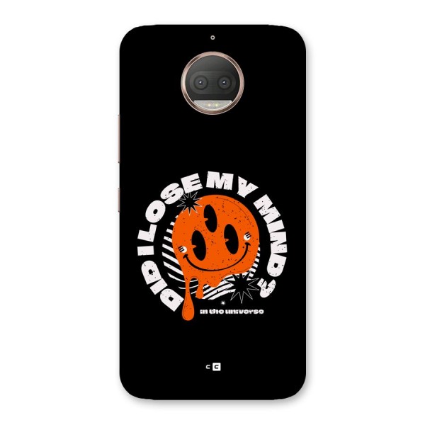 Loose My Mind Back Case for Moto G5s Plus