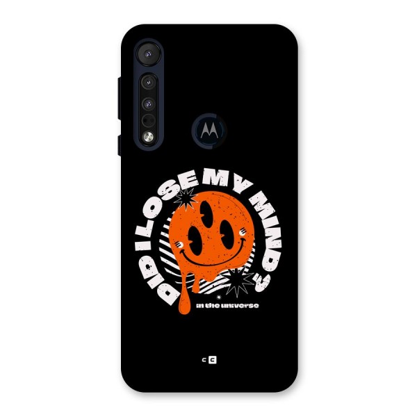 Loose My Mind Back Case for Motorola One Macro