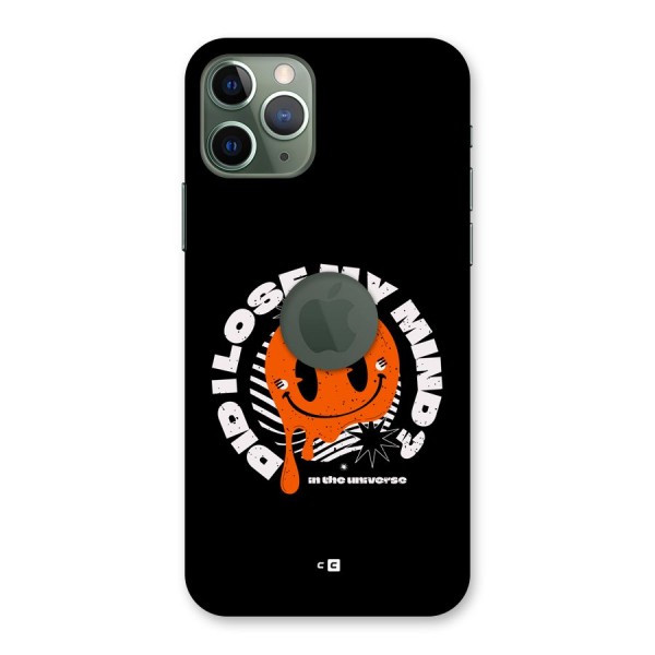 Loose My Mind Back Case for iPhone 11 Pro Logo Cut
