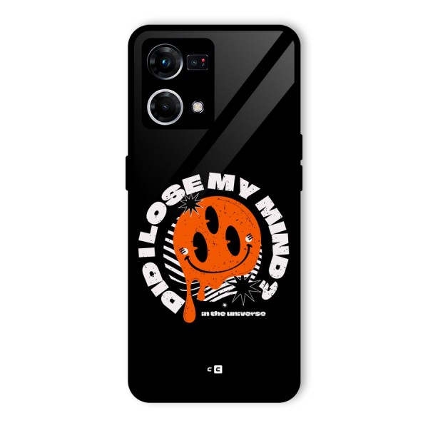 Loose My Mind Glass Back Case for Oppo F21s Pro 4G