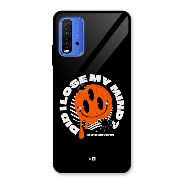 Loose My Mind Glass Back Case for Redmi 9 Power