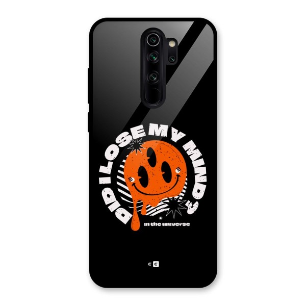Loose My Mind Glass Back Case for Redmi Note 8 Pro