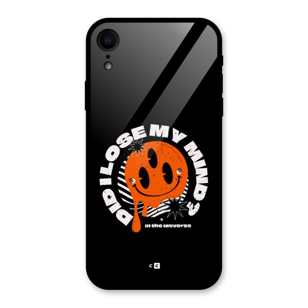 Loose My Mind Glass Back Case for iPhone XR
