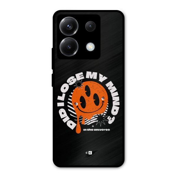 Loose My Mind Metal Back Case for Poco X6