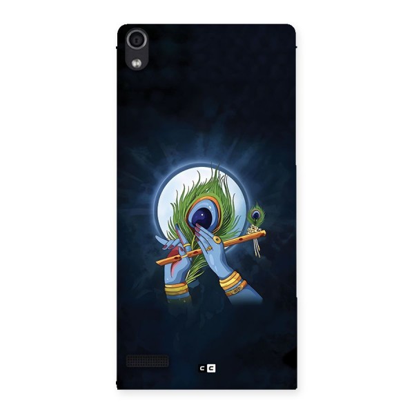 Lord Krishna Flute Back Case for Ascend P6