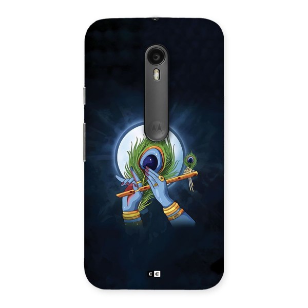 Lord Krishna Flute Back Case for Moto G3