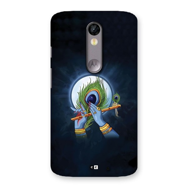 Lord Krishna Flute Back Case for Moto X Force
