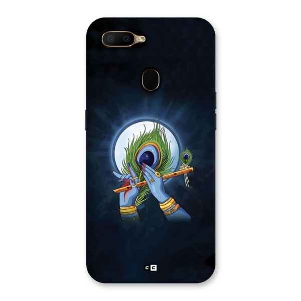 Lord Krishna Flute Back Case for Oppo A5s