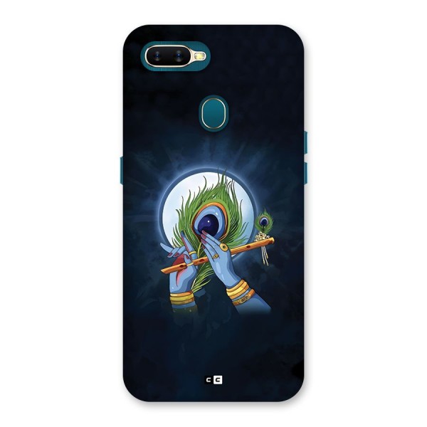 Lord Krishna Flute Back Case for Oppo A7