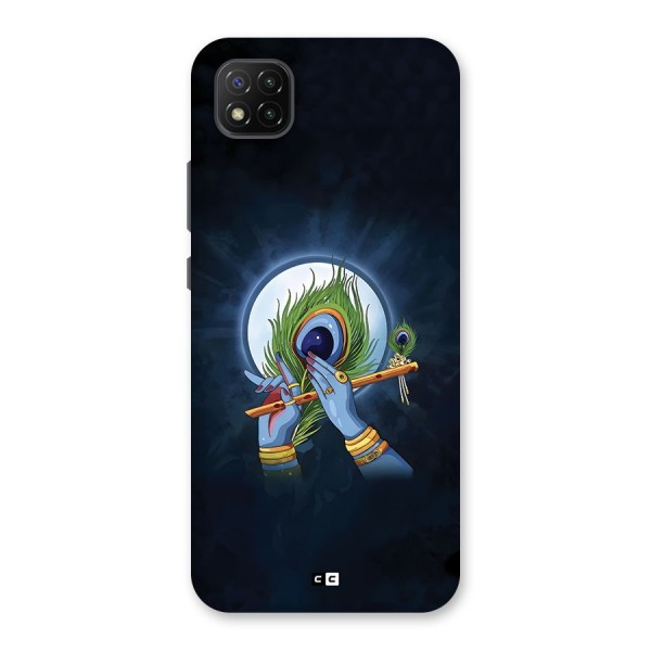 Lord Krishna Flute Back Case for Poco C3