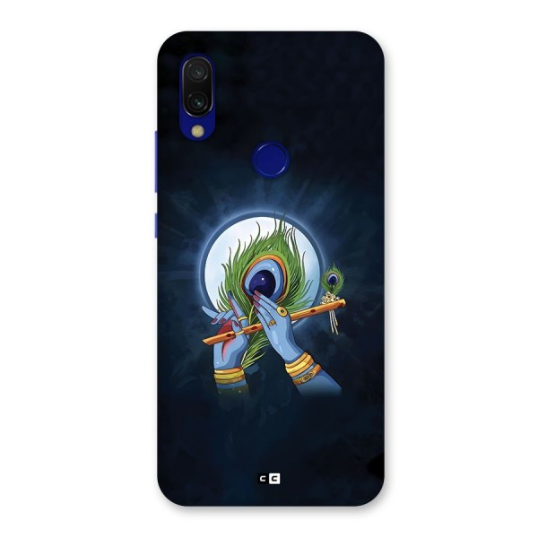 Lord Krishna Flute Back Case for Redmi 7