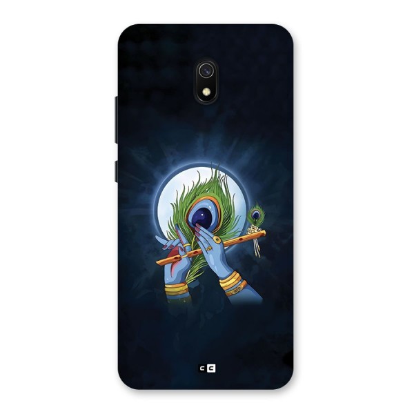 Lord Krishna Flute Back Case for Redmi 8A