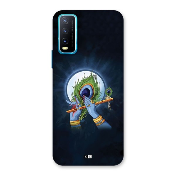 Lord Krishna Flute Back Case for Vivo Y12s