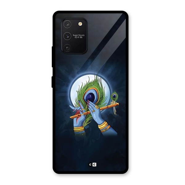 Lord Krishna Flute Glass Back Case for Galaxy S10 Lite