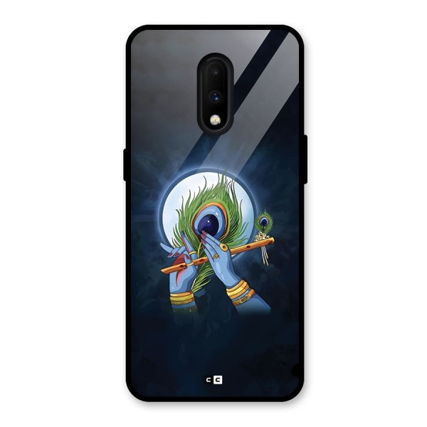 Lord Krishna Flute Glass Back Case for OnePlus 7