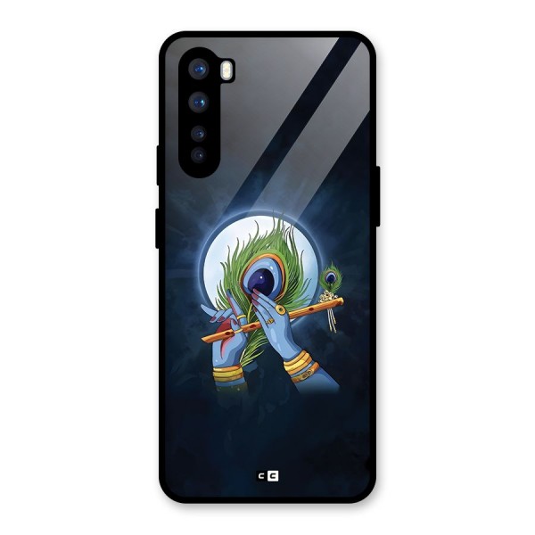 Lord Krishna Flute Glass Back Case for OnePlus Nord