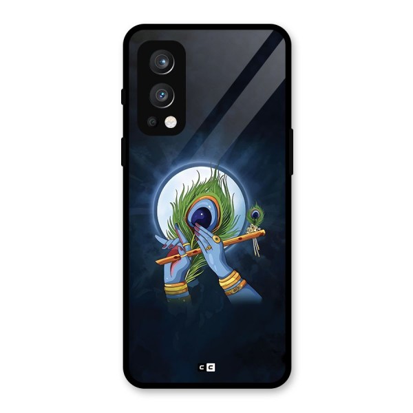 Lord Krishna Flute Glass Back Case for OnePlus Nord 2 5G