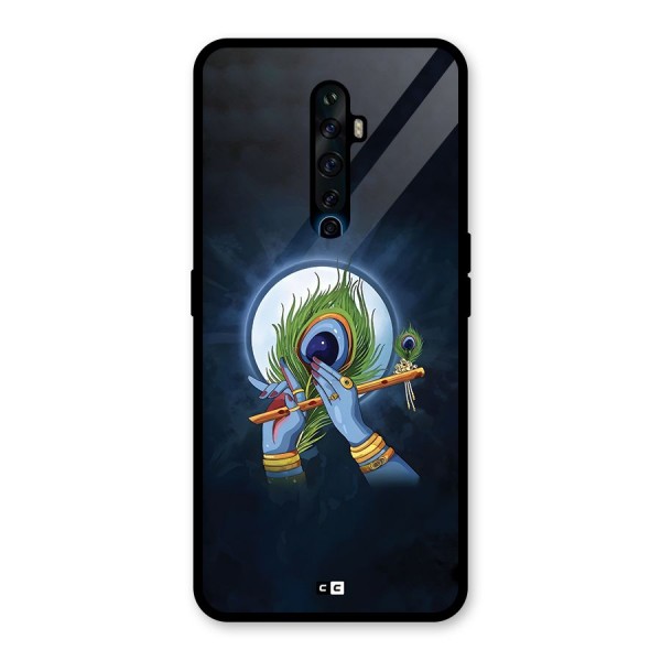Lord Krishna Flute Glass Back Case for Oppo Reno2 Z